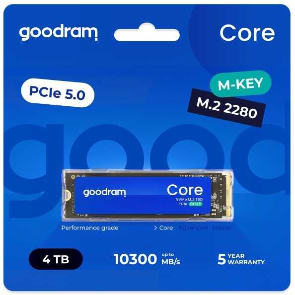 GOODRAM Core M2 PCIe Gen5 NVMe 4TB
