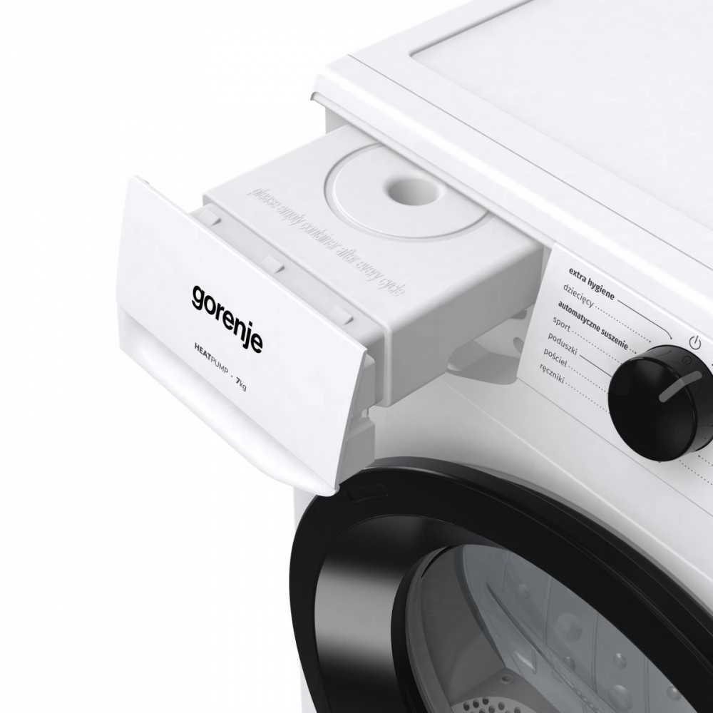 Džiovyklė Gorenje G200 D2HNE7D/PL Front-loading dryer 7kg baltas