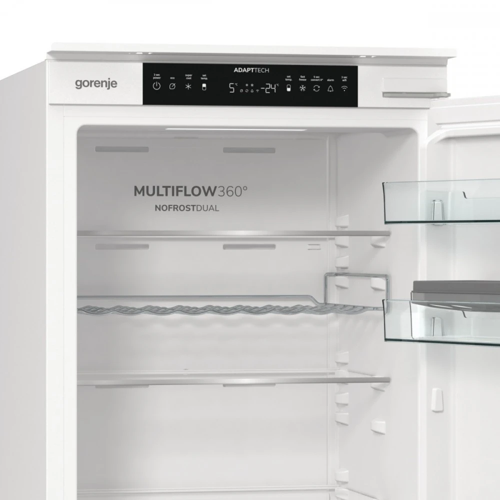 Šaldytuvas Gorenje šaldytuvas-šaldiklis NRKI517E61WF