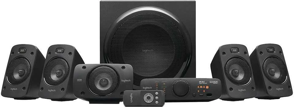 „Logitech z906“ kompiuterio garsiakalbiai