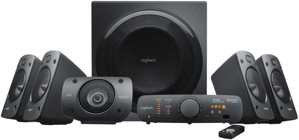 „Logitech z906“ kompiuterio garsiakalbiai