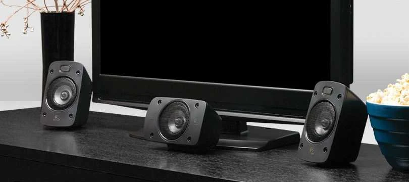 „Logitech z906“ kompiuterio garsiakalbiai