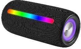 Nešiojama kolonėlė Tracer Stripe TWS Bluetooth RGB, Juoda