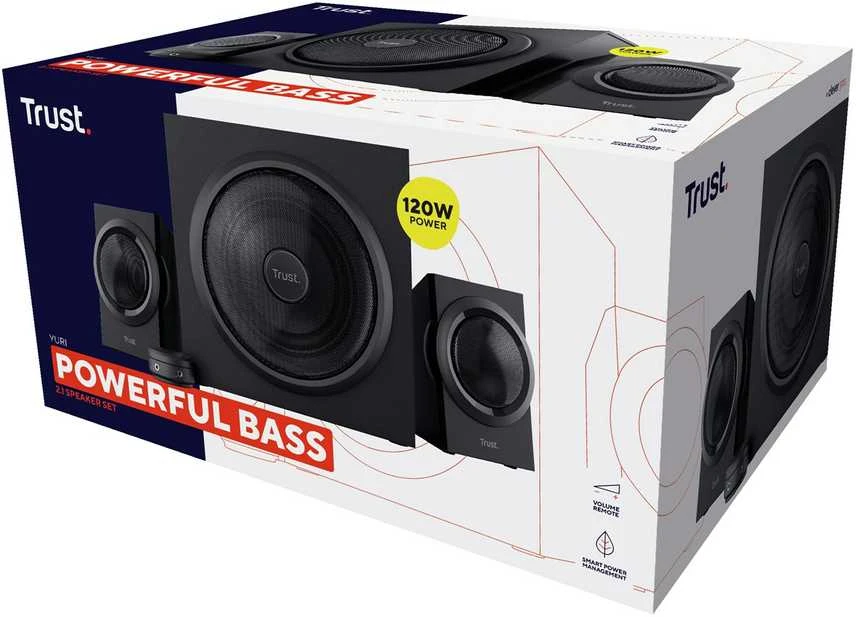 Głośniki trust yuri 2.1 speaker set