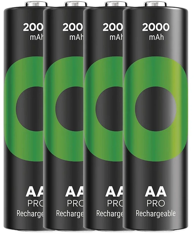 GP Battery Akumulatorki r6/aa ni-mh 2000mah recyko pro blister 4 vnt.