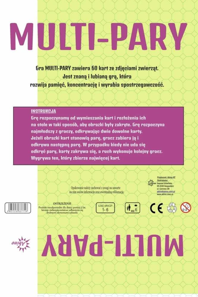 „ABINO Multi-Pairs Animals“ AB 37718