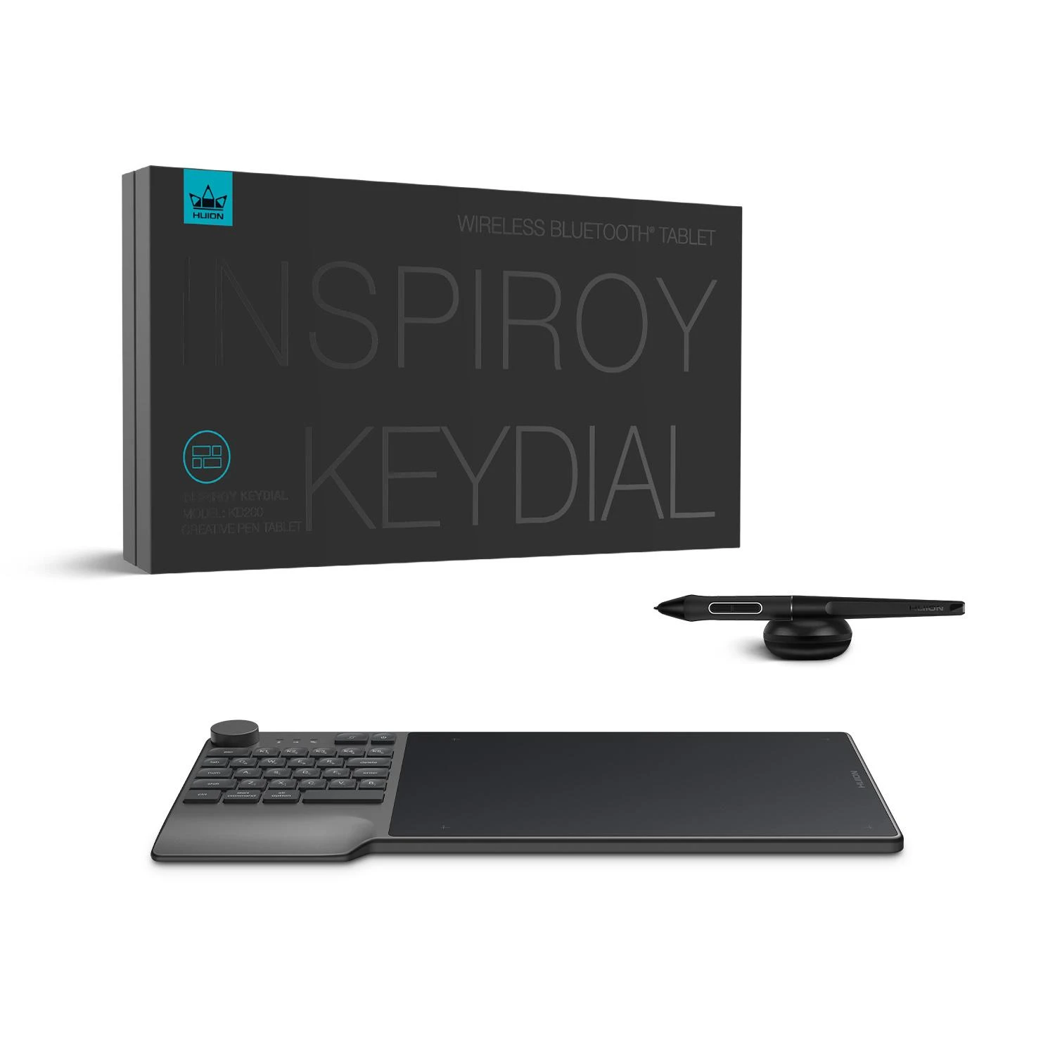 Grafinė planšetė HUION Inspiroy Keydial KD200