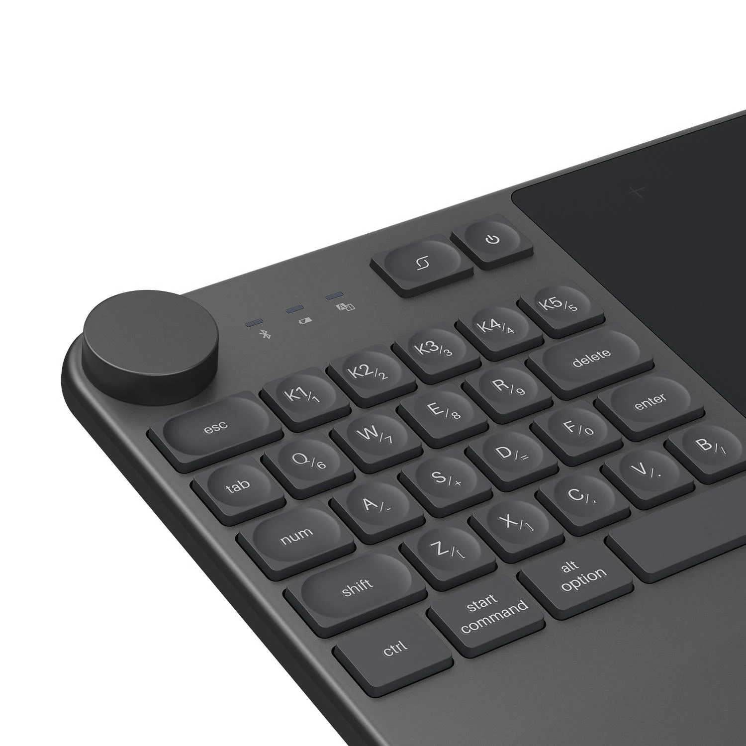 Grafinė planšetė HUION Inspiroy Keydial KD200