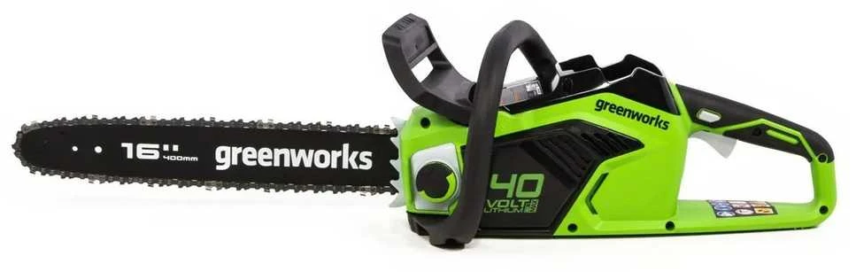 Greenworks Grandininis pjūklas GD40CS18, 40 cm 20 m/s, 40V, be akumuliatoriaus ir kroviklio