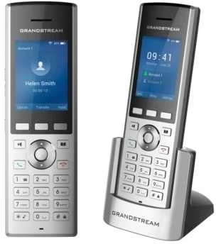Grandstream Networks WP822 IP phone Juodas, Sidabrinis 2 lines LCD Wi-Fi