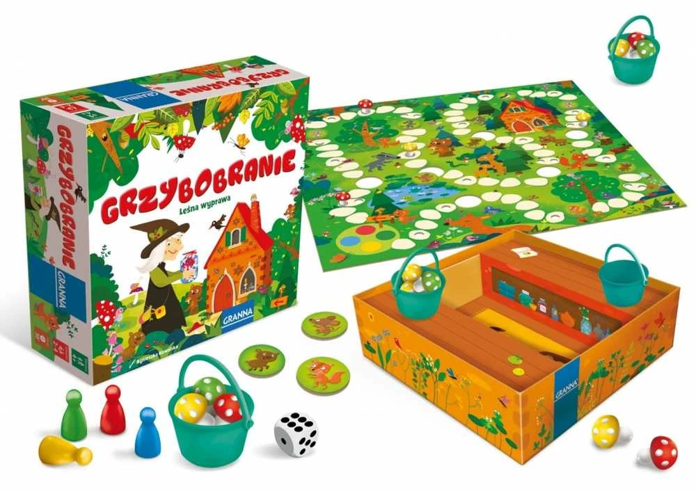 Granna Žaidimas Grybų rinkimas Miško ekspedicija 00475 04755