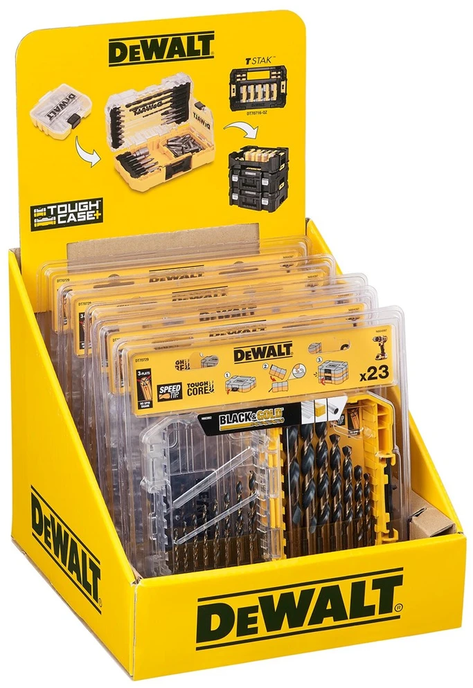 Grąžtas DEWALT grąžtai metalui HSS-G 23 vnt.