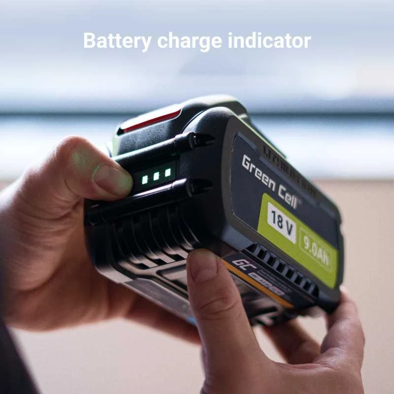 Green Cell Žalias Cell Žalias Cell akumuliatorius, skirtas DeWalt DCB546 DCB547 DCB548 DCB184 DCB182 18V 9000mAh / 54V 3000mAh Li-Ion elektros įrankiams DeWalt XR 18V System FLEXVOLT 54V