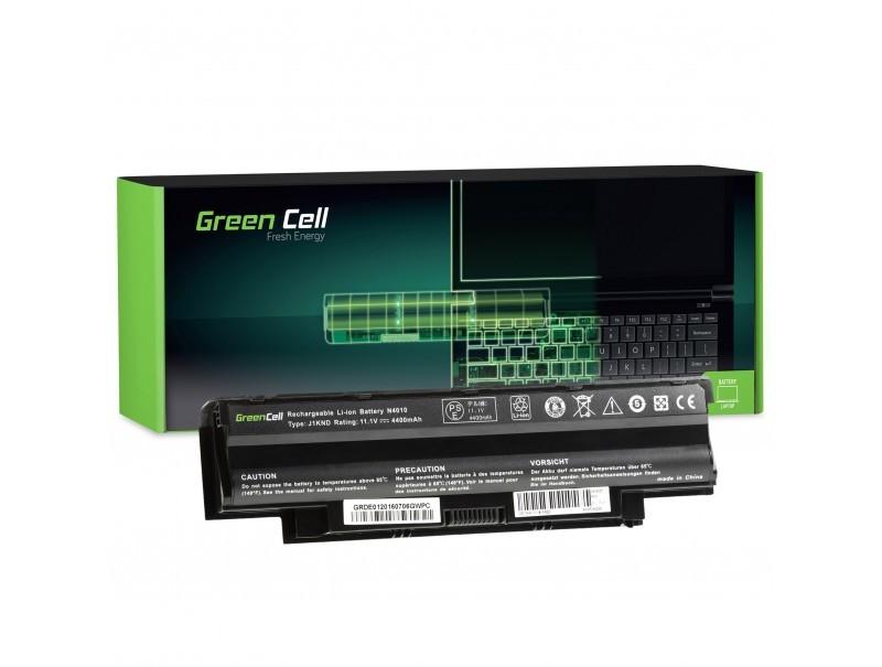 Green Cell Žalias Cell GREENCELL DE01 Baterija Žalias Cell J1KND skirta Dell Inspiron N4010 N5010 13R 14R 15R 17R