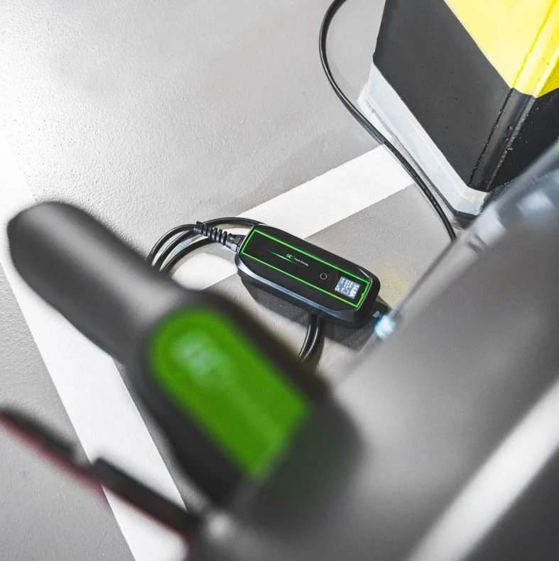 Wallbox Žalias Cell Žalias Cell | EV16 | GC EV PowerCable 3.6kW Schuko Type 2 mobilusis įkroviklis elektromobiliams ir Plug-In hibridams įkrauti | 3,6 kW | 10/16 A | 6,5 m | Juodas