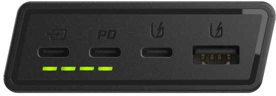 Nešiojamas įkroviklis Green Cell PowerPlay20s Power Bank 20000mAh 22.5W - juodas