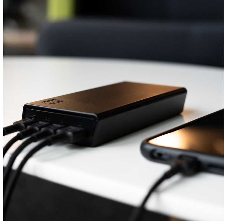 Nešiojamas įkroviklis Green Cell PowerPlay20s Power Bank 20000mAh 22.5W - juodas