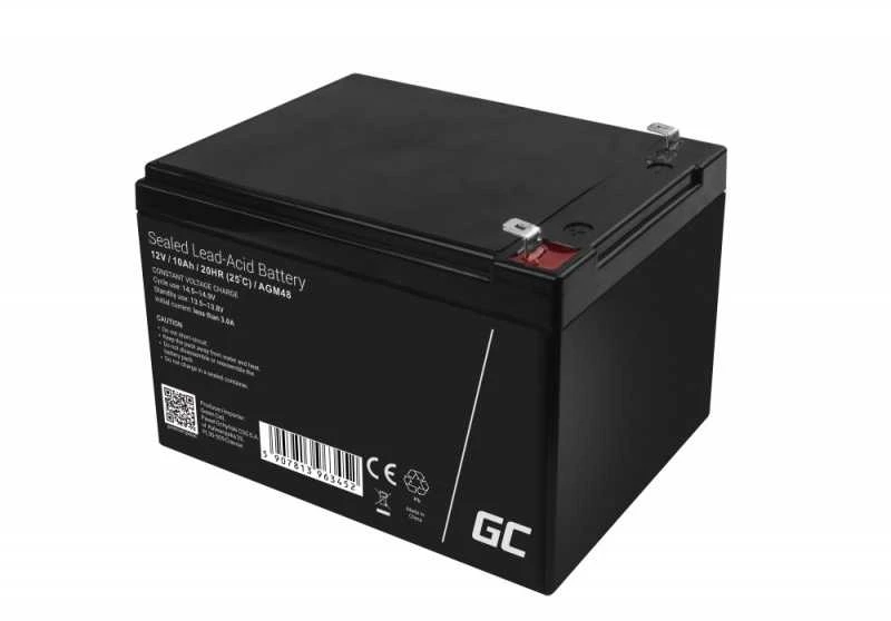 Green Cell Žalias cell AGM48 12v 10ah gelio baterija