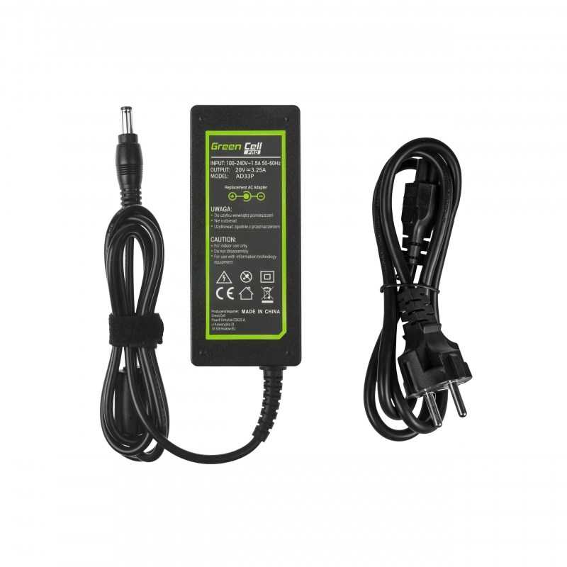 Nešiojamų kompiuterių įkroviklis Greencell AD33P PRO 65W 20V Lenovo
