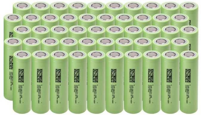 Green Cell Žalias cell ogniwa 18650 50x akumuliatorius 18650 li-ion inr1865029e 3,7v 2900mah