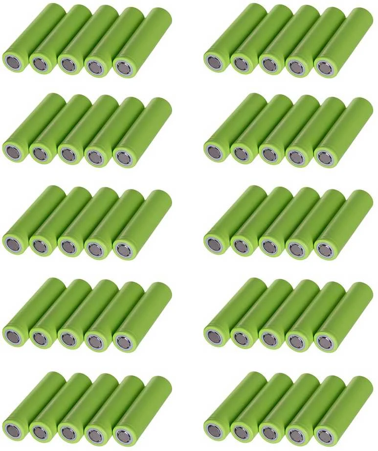 Green Cell Žalias cell ogniwa 18650 50x akumuliatorius 18650 li-ion inr1865029e 3,7v 2900mah