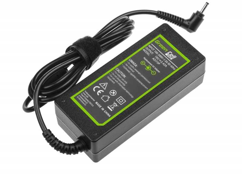 Green Cell Žalias cell pro maitinimo šaltinis ad73p do acer aspire s7 s7-392 s7-393 samsung np530u4e np730u3e np740u3e 19v 3.42a 65w