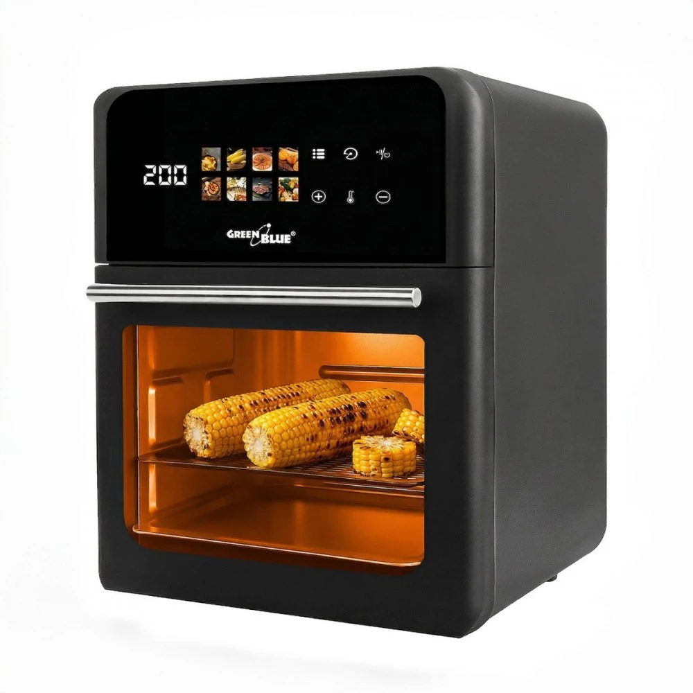 GreenBlue Gruzdintuvė beztłuszczowa air fryer gb950 1800 w, 10l