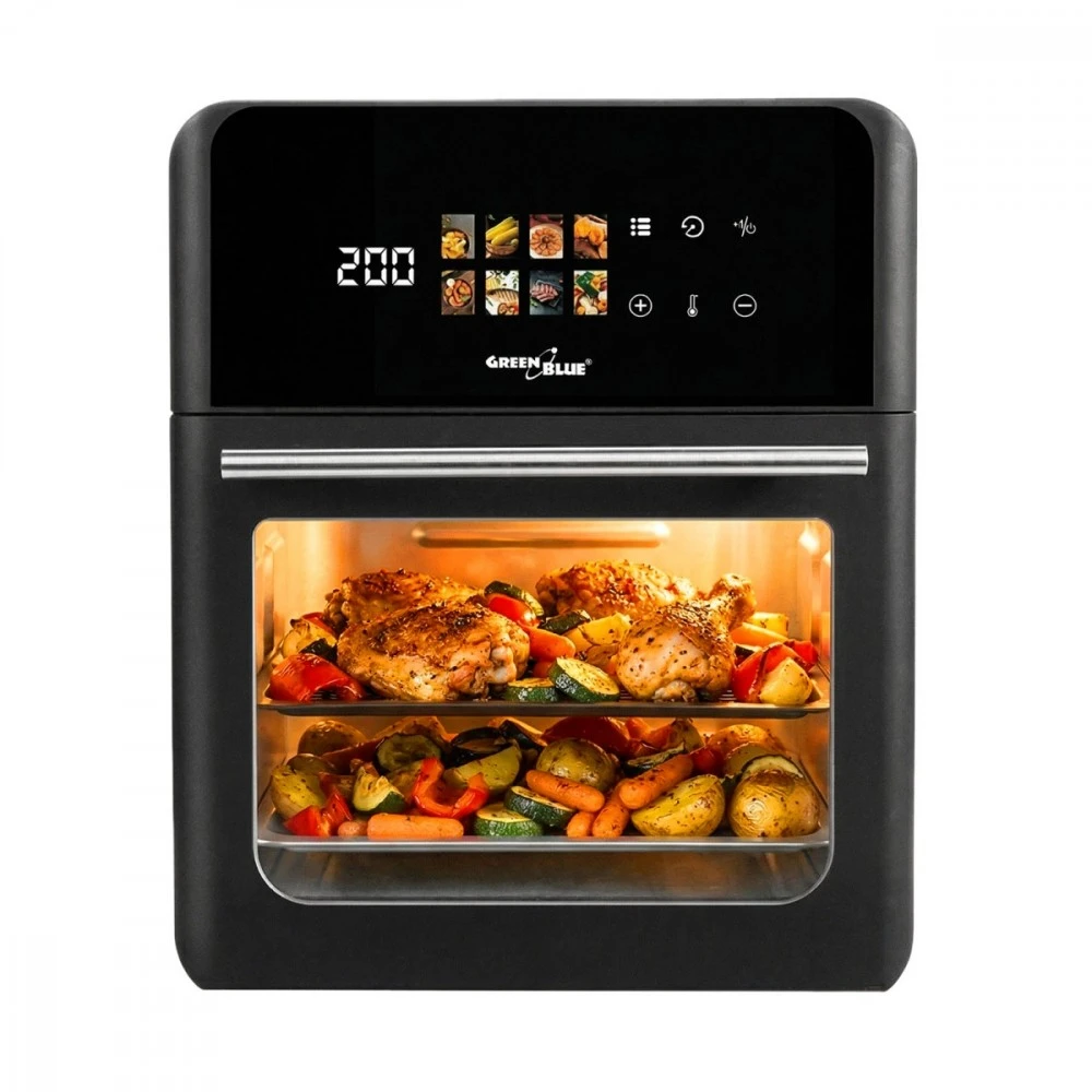 GreenBlue Gruzdintuvė beztłuszczowa air fryer gb950 1800 w, 10l