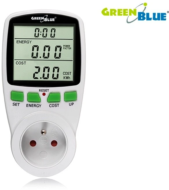 GreenBlue Miernik Energijos skaitiklis Vatmetras GB202G
