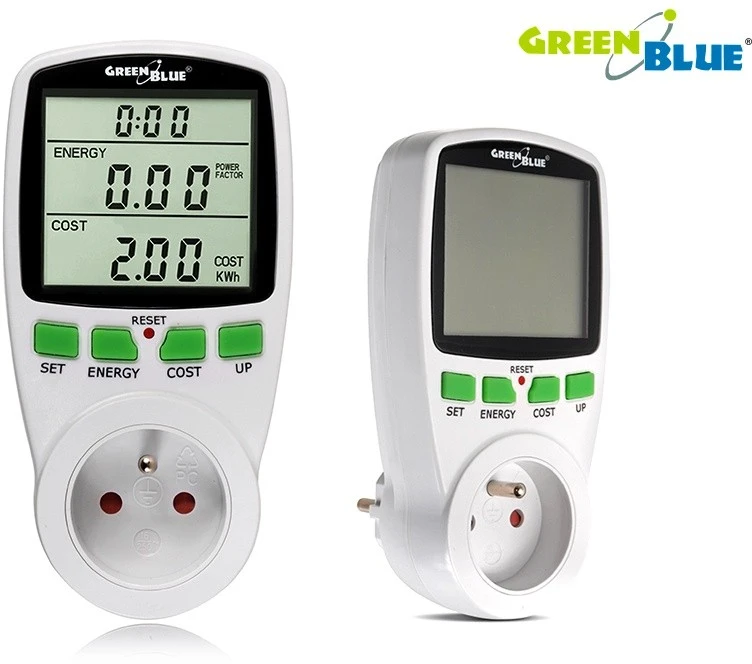 GreenBlue Miernik Energijos skaitiklis Vatmetras GB202G