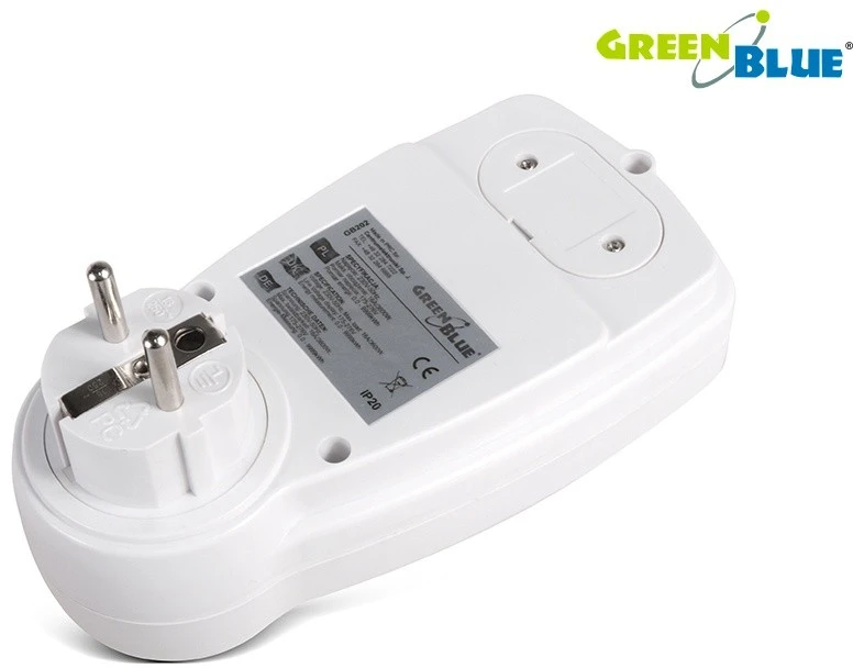 GreenBlue Miernik Energijos skaitiklis Vatmetras GB202G