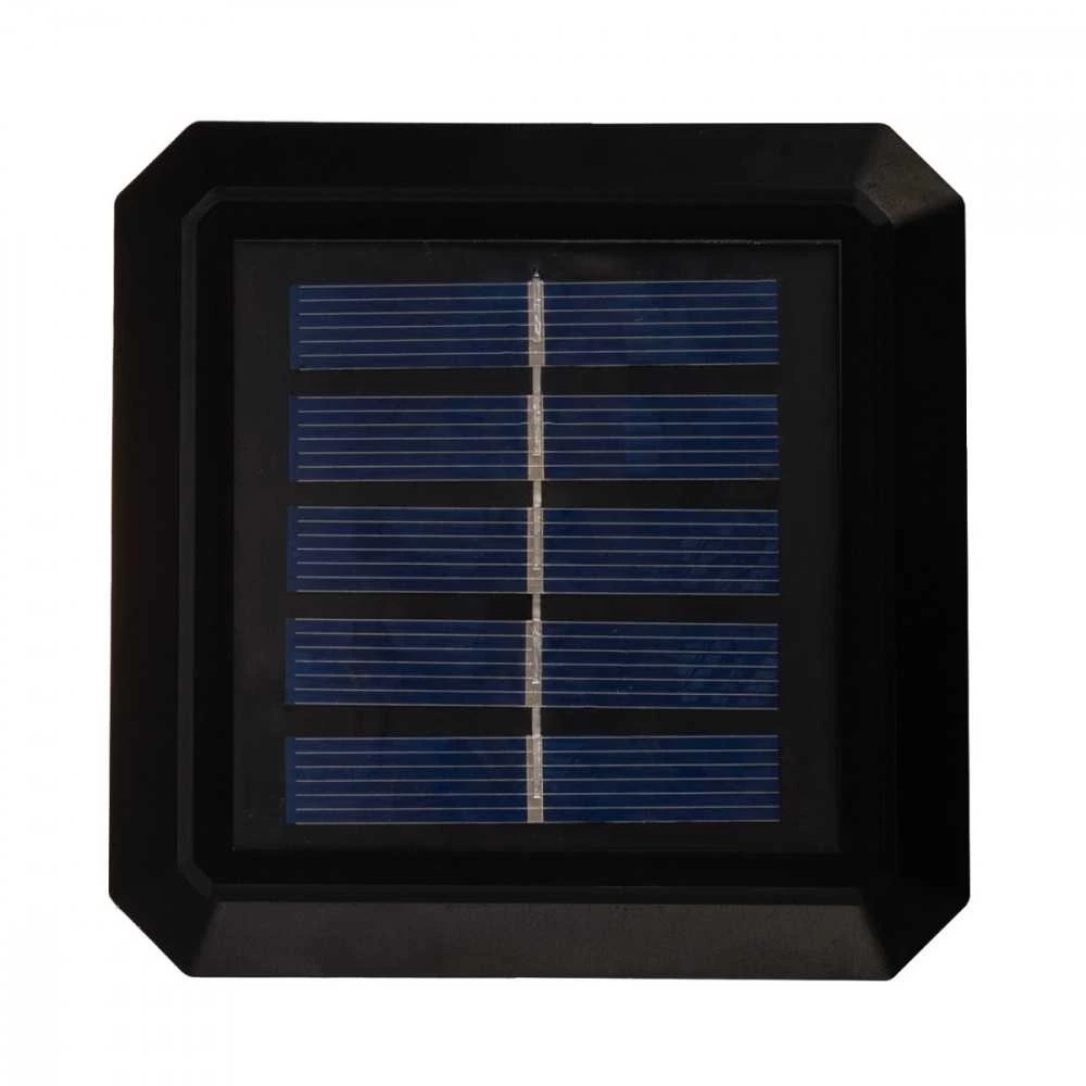 GreenBlue Saulės energija varoma LED lempa stulpui gb127 ww 80x80mm 3200k
