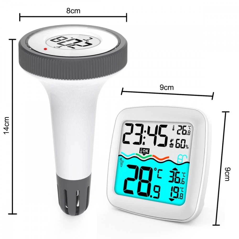 GreenBlue GB216 baseino termometras su meteorologine stotimi