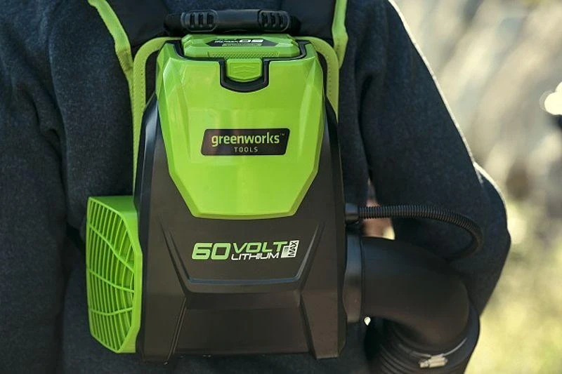 Greenworks GD60BPB 60V "DigiPro" 139mph (225km/h) akumuliatorinis pūstuvas (be akumuliatoriaus)