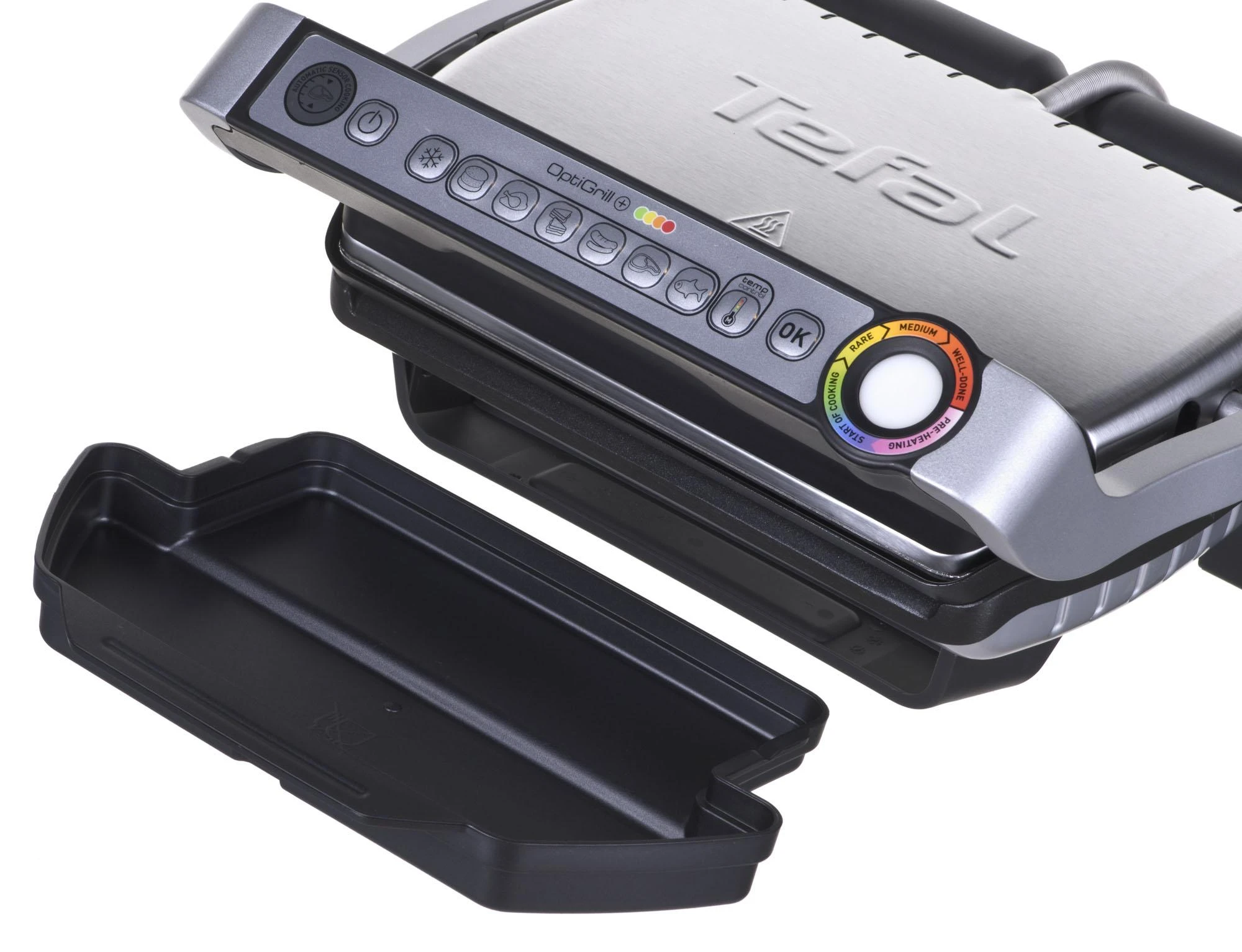 TEFAL elektrinis grilis GC712D34 Sidabrinis / Juodas