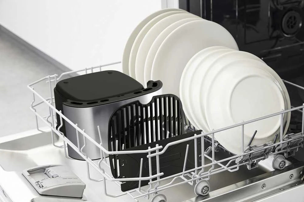 Karšto oro gruzdintuvė Tefal Easy Fry & Grill XXL EY801D15, Sidabrinės/ Juodos spalvos