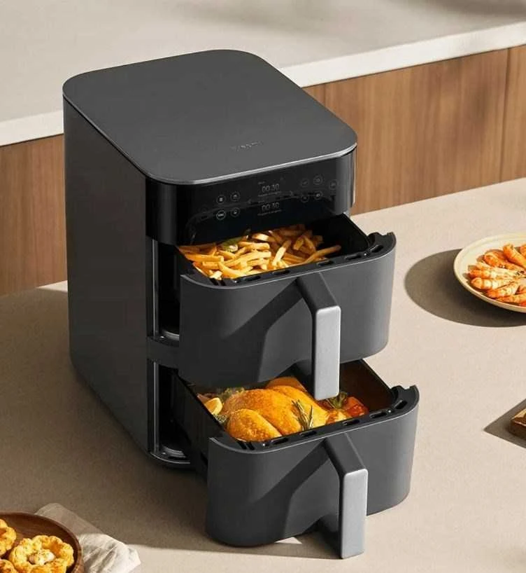 Karšto oro gruzdintuvė Xiaomi Smart Double Stack Air Fryer 12 L, 2800 W
