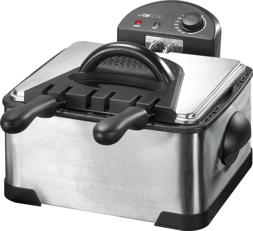 Gruzdintuvė Keptuvė Clatronic FR 3195 (4 l, 2000 W, inox spalvos)