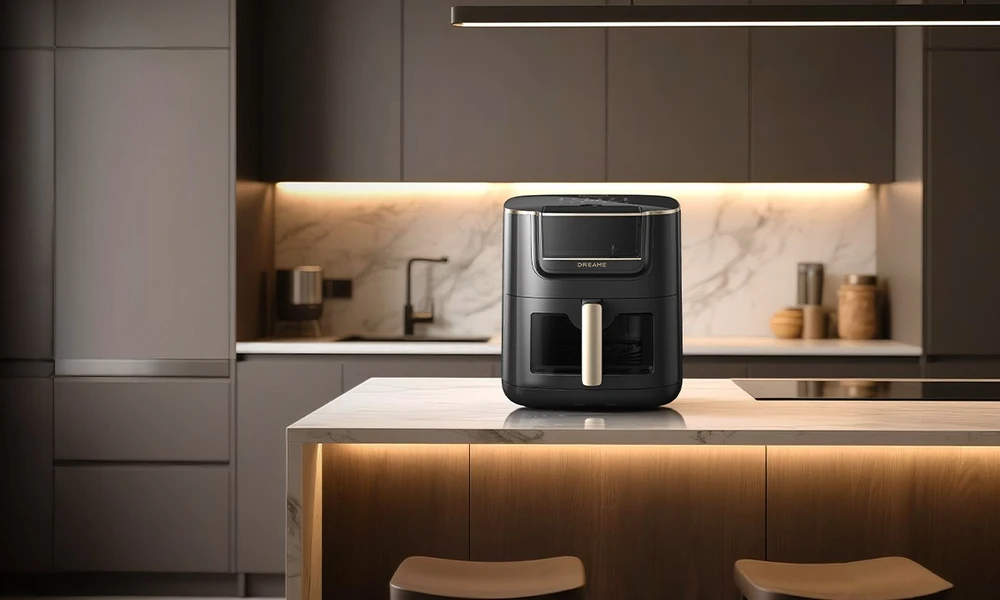 Karšto oro gruzdintuvė Dreame Air Fryer AF30, Juoda