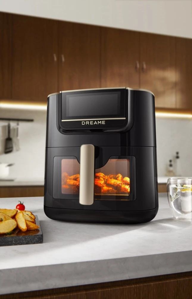 Karšto oro gruzdintuvė Dreame Air Fryer AF30, Juoda
