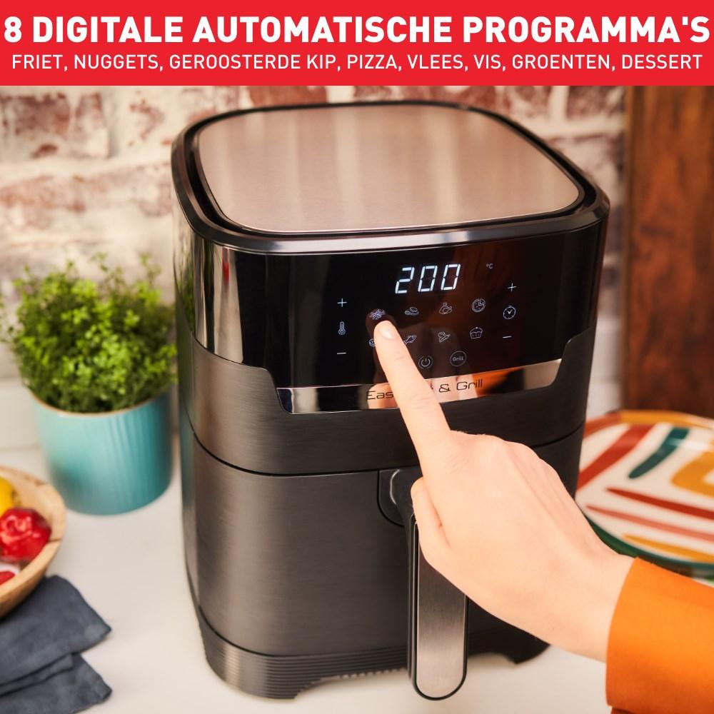 Karšto oro gruzdintuvė Tefal Easy Fry & Grill 2-in-1 Precision, 1550  W, 4,5 L