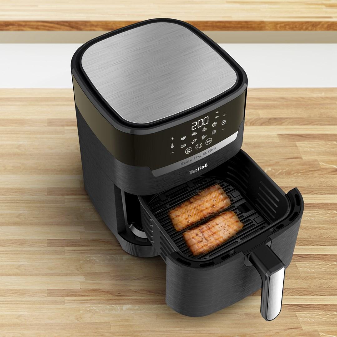 Karšto oro gruzdintuvė Tefal Easy Fry & Grill 2-in-1 Precision, 1550  W, 4,5 L