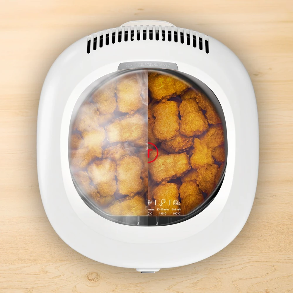 Gruzdintuvė Tefal Filtra Vision FF2541E0 fryer Single 2.1 L Stand-alone 1900 W Deep fryer Baltas