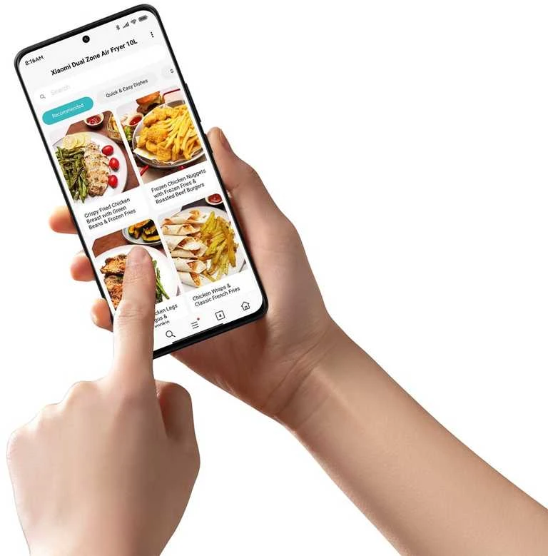 Karšto oro gruzdintuvė  Xiaomi Dual Zone Air Fryer | 10L