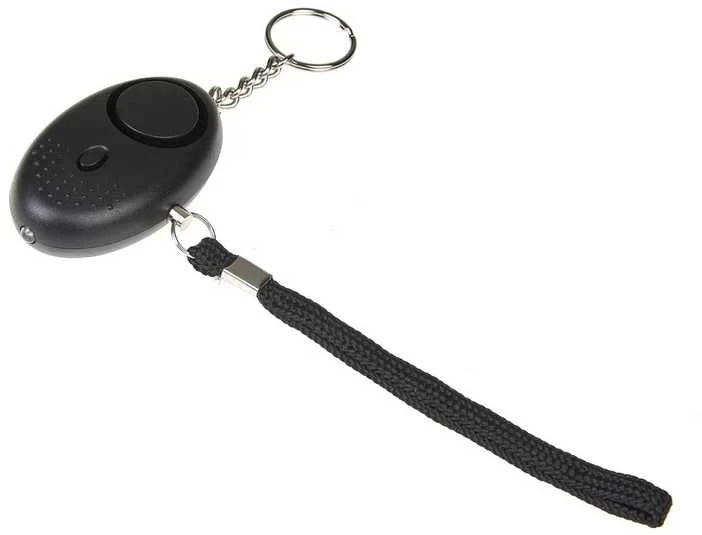 Asmeninė signalizacija GUARD SCORPION sirena 120 dB LED žibintuvėlis Juodas (YC-003-BL)