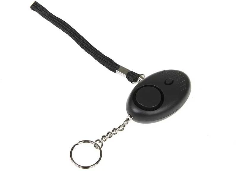 Asmeninė signalizacija GUARD SCORPION sirena 120 dB LED žibintuvėlis Juodas (YC-003-BL)