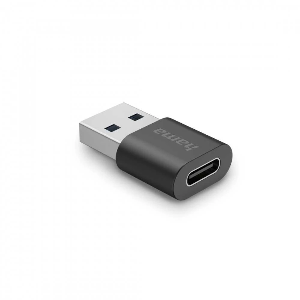 Hama adapteris USB-C kištukas USB-A lizdas USB-C 2 karta USB 3.2 perdavimas 10Gb/s