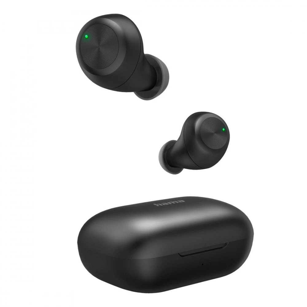 Hama Ausinės į ausis įkišamos TRUE WIRELESS Z ŁAD. IND. "PASSION CHOP" Juoda