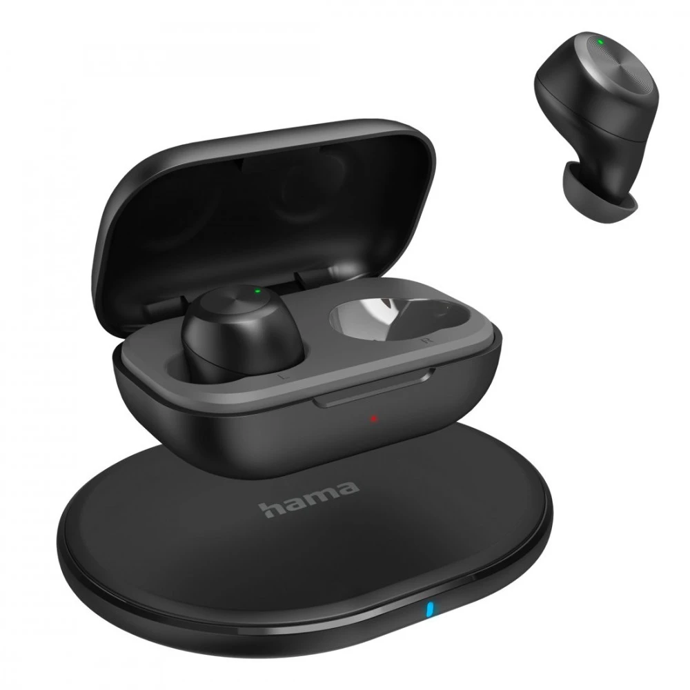 Hama Ausinės į ausis įkišamos TRUE WIRELESS Z ŁAD. IND. "PASSION CHOP" Juoda
