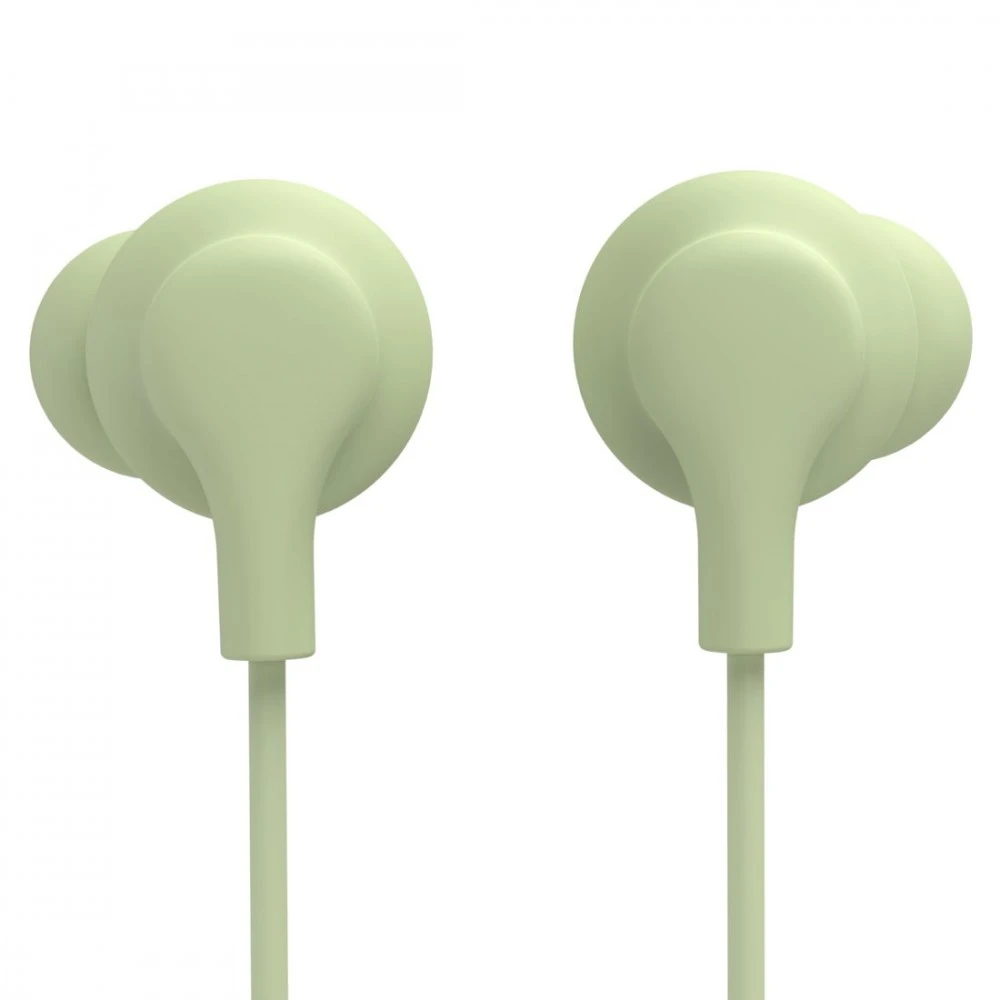 Hama Ausinės į ausis įkišamos curly usb-c žalia